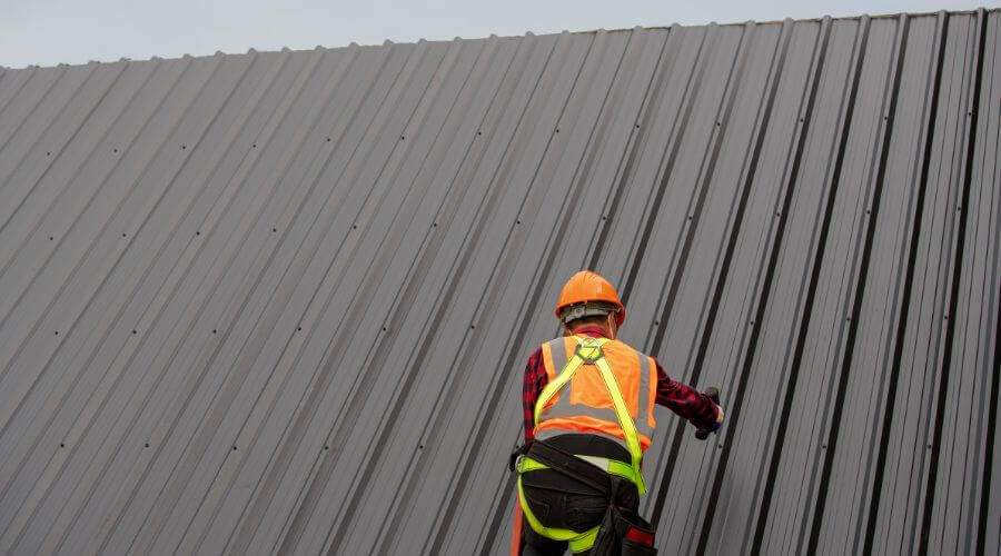 Professional metal roof installation services in Courtland, MS